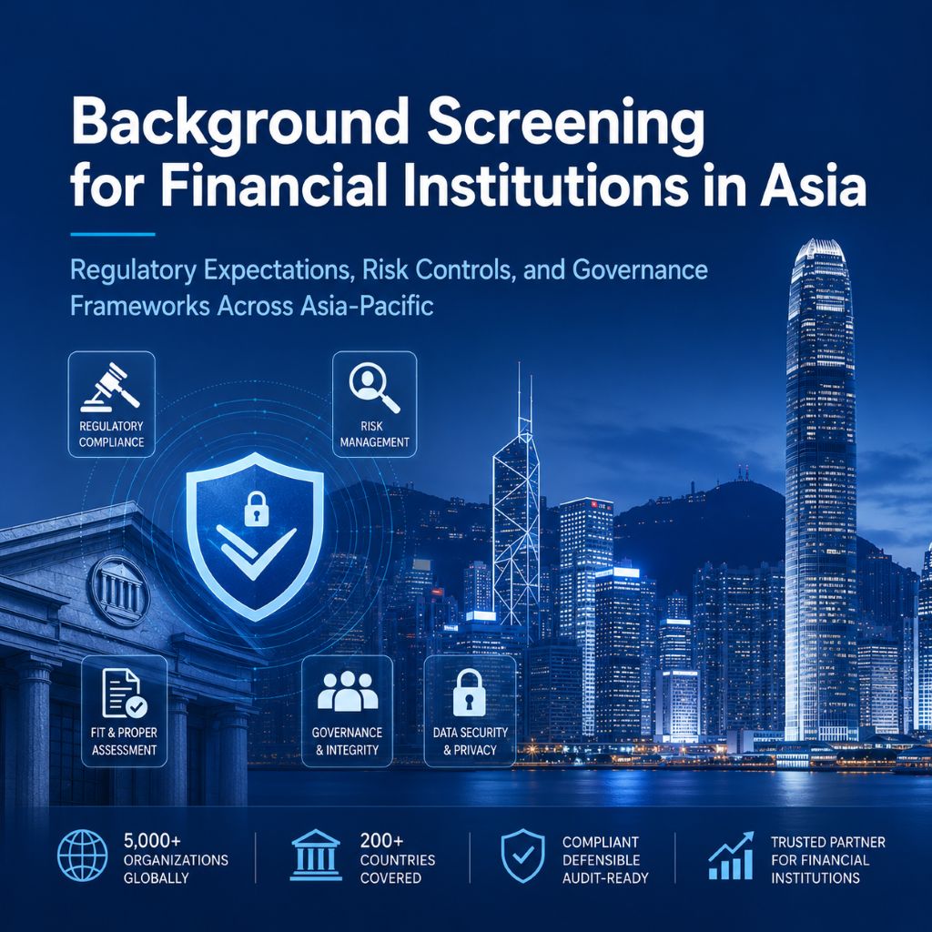 Background Screening for Financial Institutions in Asia