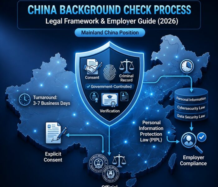 china background check process