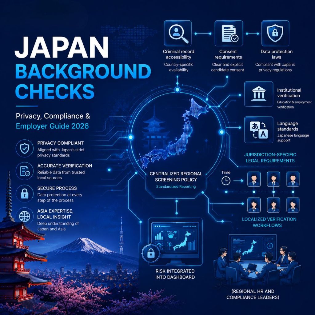 Japan Background Checks Privacy, Compliance & Employer Guide (2026)