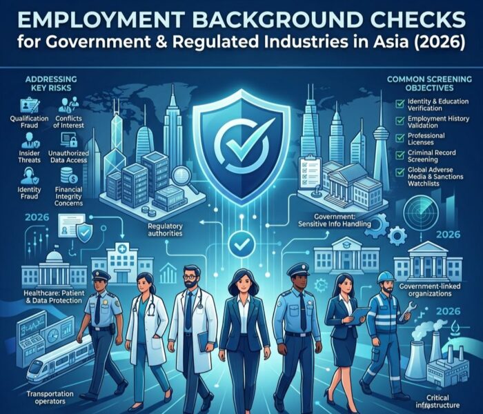 Employment Background Checks for Government & Regulated Industries in Asia (2026)